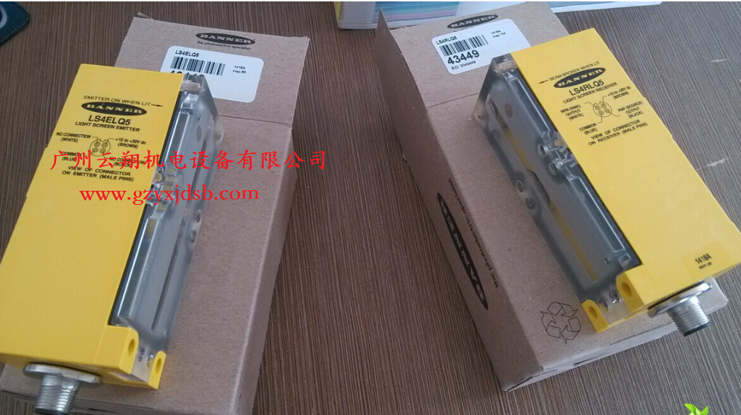 BANNER邦纳Q4XTBLAF300-Q8 Q4XTBLAF500-Q坚固耐用的全能型光电传感器