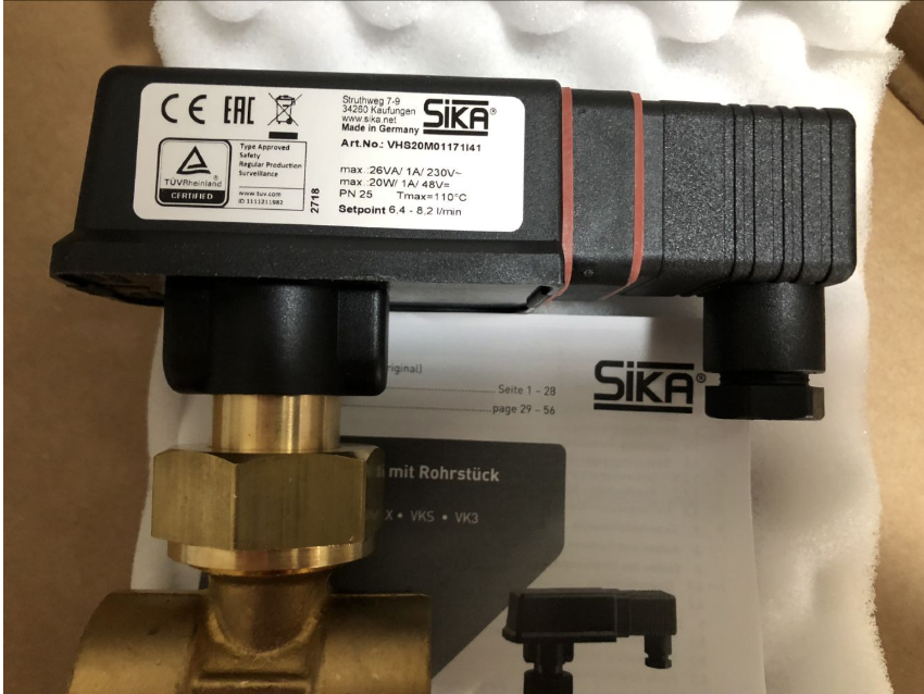 德国SIKA流量传感器、SIKA涡轮式传感器