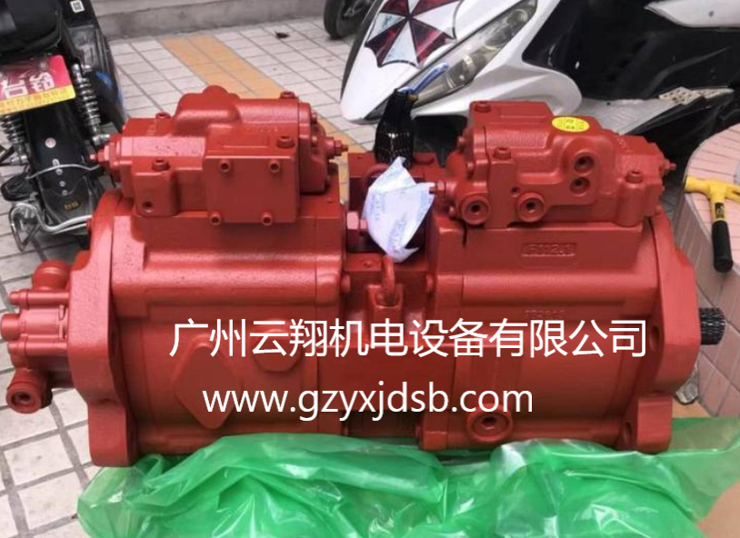 神钢200-3液压泵 现代215 225-5液压泵川崎K3V112DT 挖掘机柱塞泵配件