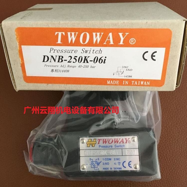 TWOWAY台湾台肯压力继电器DNB-250K-06i