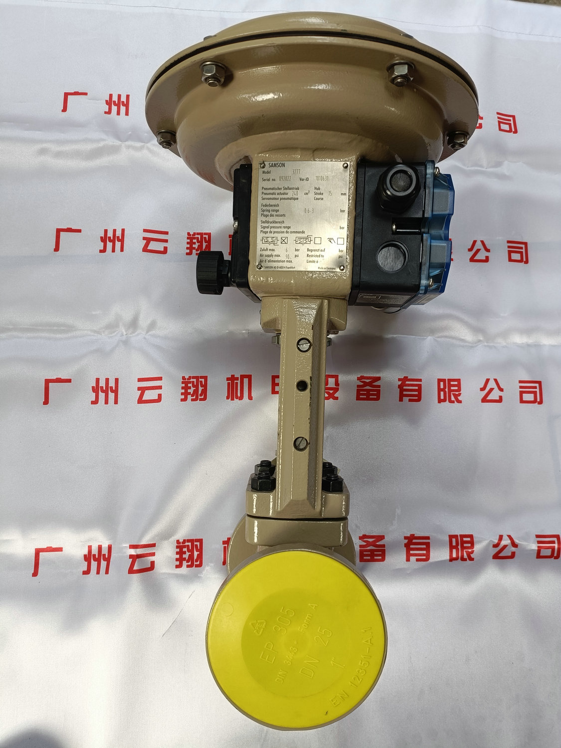 SAMSON 气动定位器 Type 3730-0