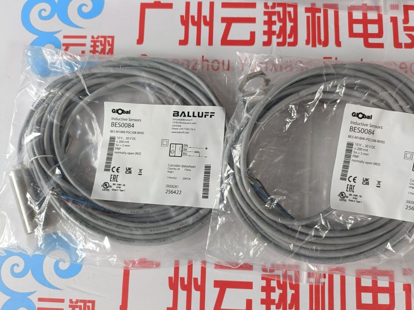 Balluff巴鲁夫 BES M08EF-PSC20B-BP02-003 电感式传感器接近开关