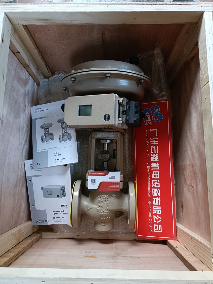 SAMSON 阀门定位器 Model3766:000x10001.05;serial:301132