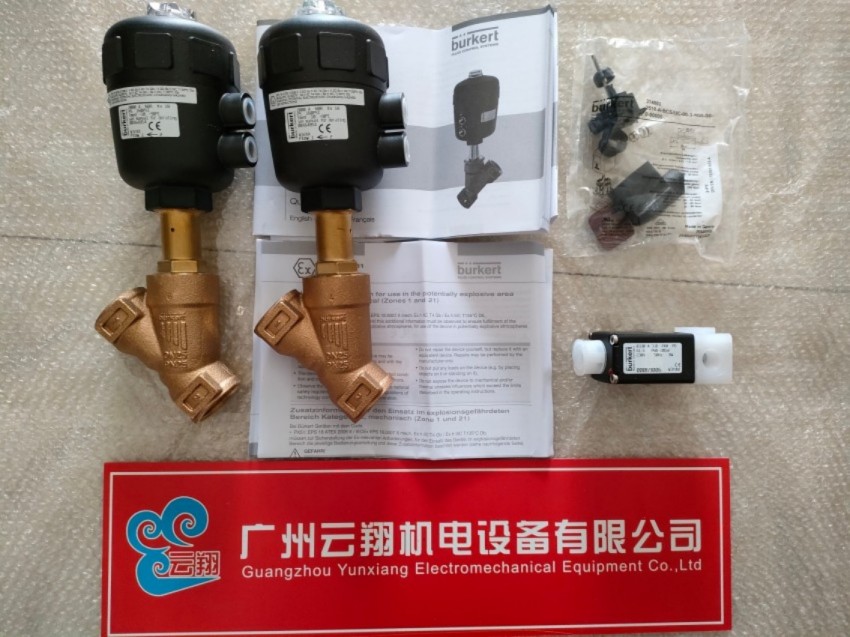 宝德burker气动角座阀 2000-001135不锈钢材质001135全新2000