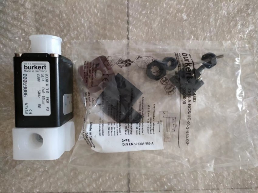 burkert电磁阀6213EV宝德电磁阀 00221630全新 24vDC 现货