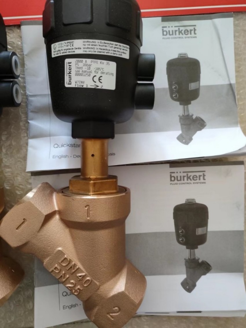 burkert流量开关传感器8025插入式叶轮流量计00418762德国/宝德