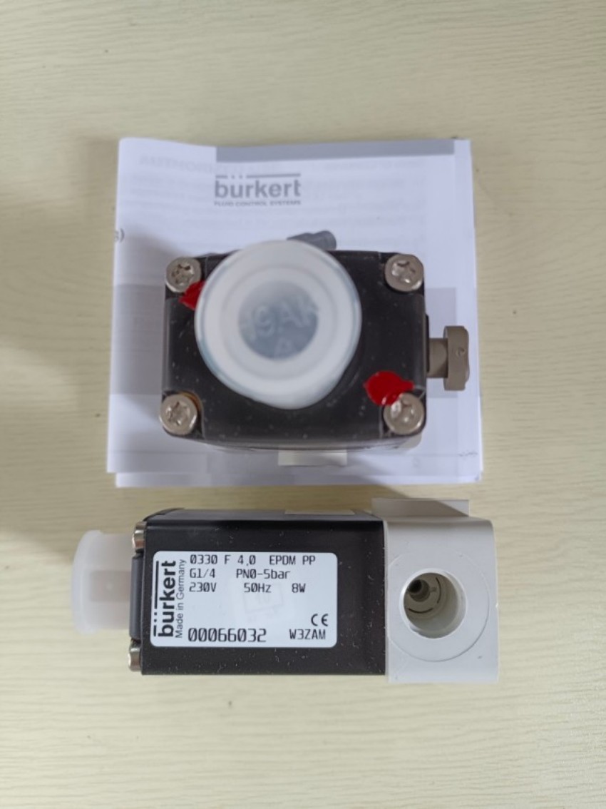 BURKERT宝德二位三通电磁阀0330 C 4.0 FM PD G1/4 230V 00019078