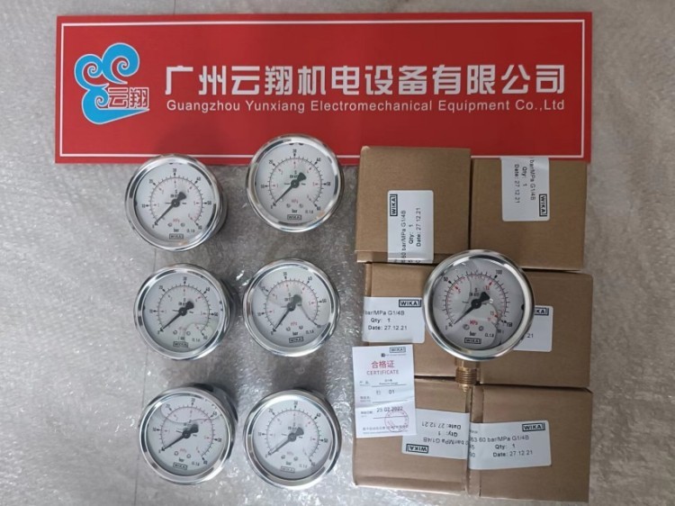 612.20.063 612.20.100 612.20.160/0-60kpa德国威卡黄铜膜盒表