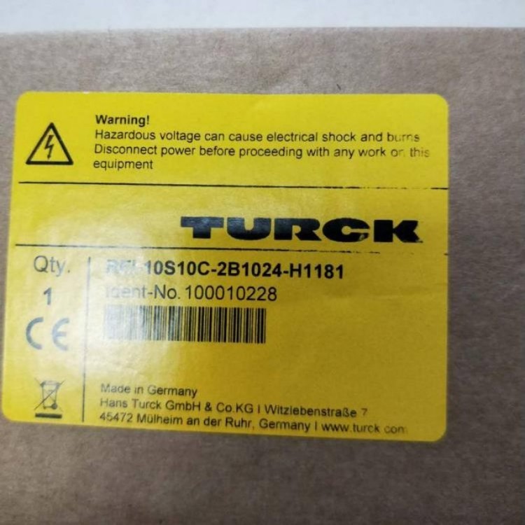 流量传感器FCS-G1/4A4-AP8X-H1141原装图尔克TURCK