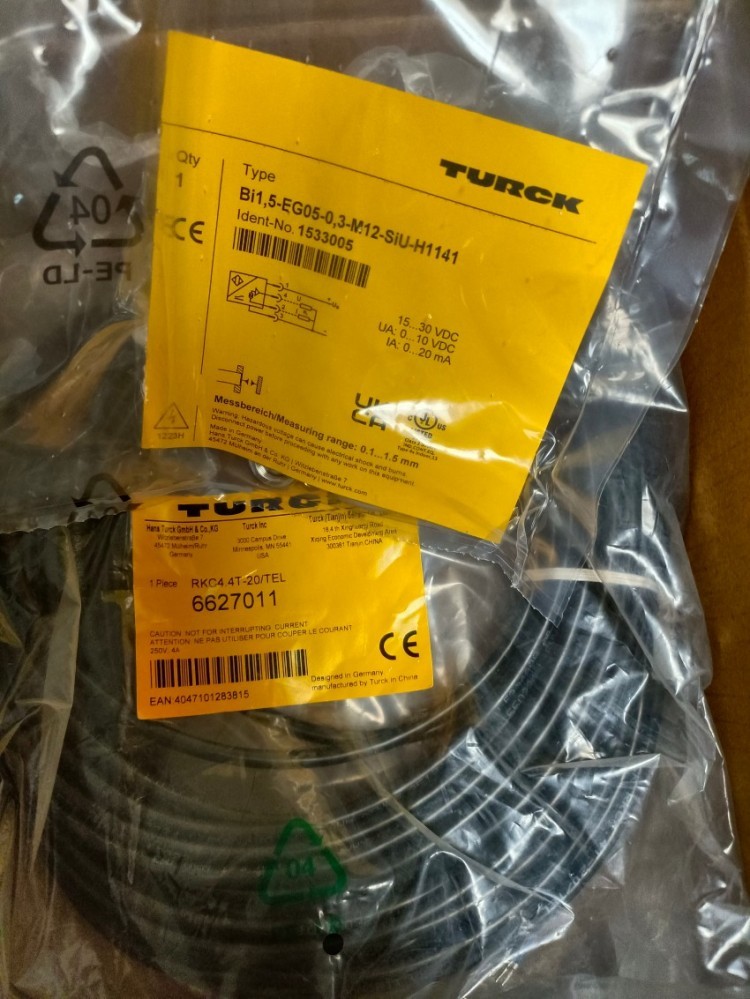 原装NI35-CK40-AP6X2-H1141图尔克TURCK传感器