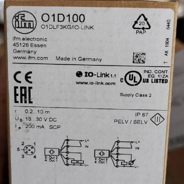 SU7200原装易福门IFM 超声波传感器