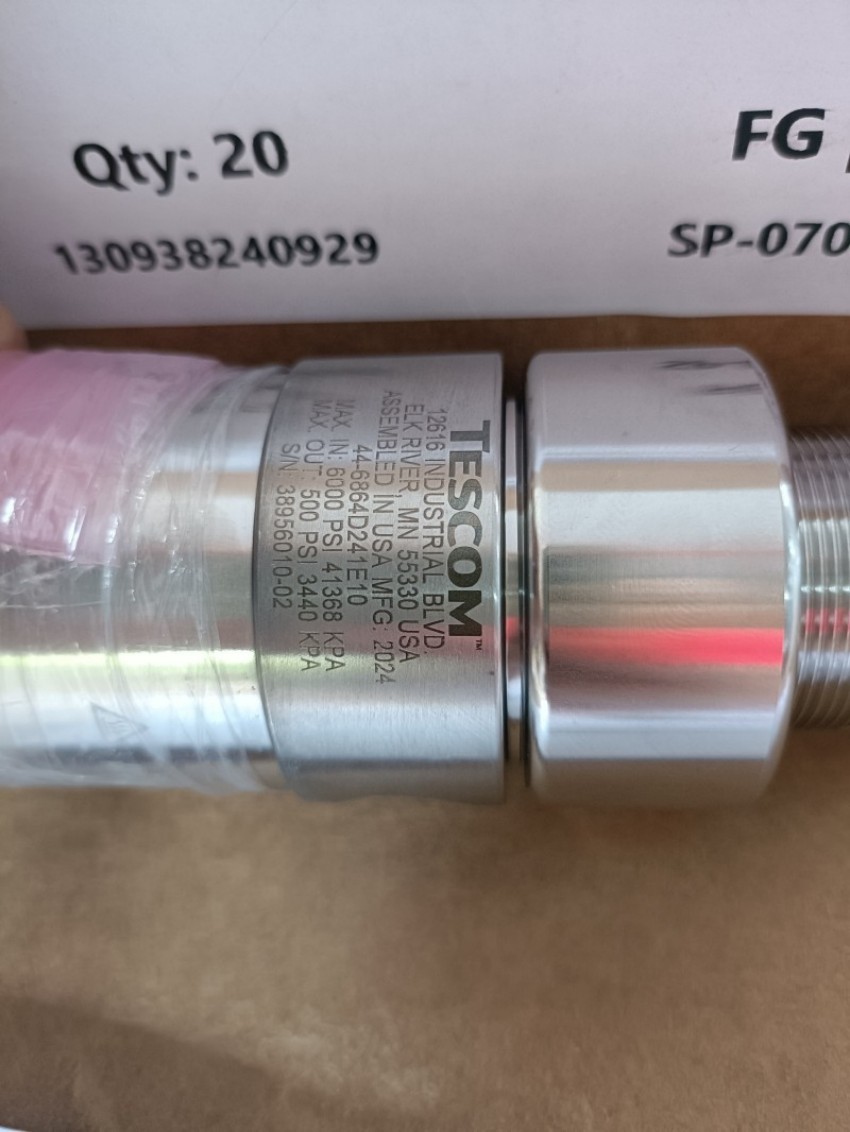 SG3系列 4500PSIG 0-15减压阀现货 美国TESCOM阀门