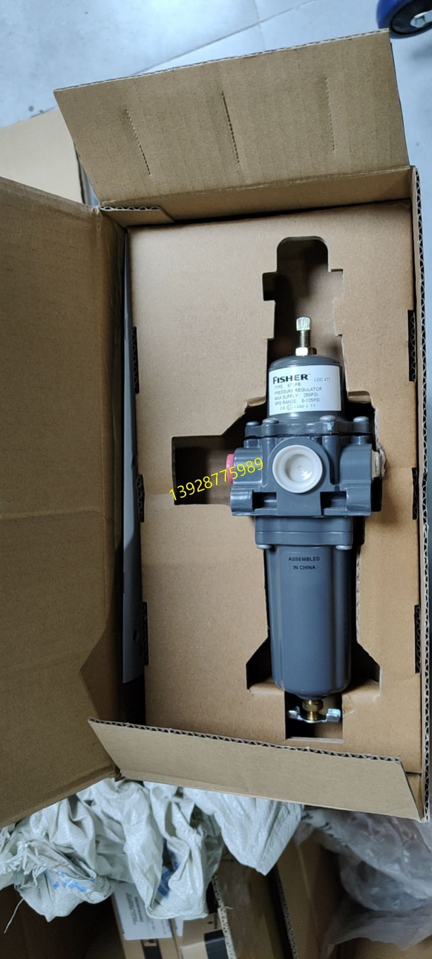 fisher费希尔FS-67CFR-600过滤调压器,