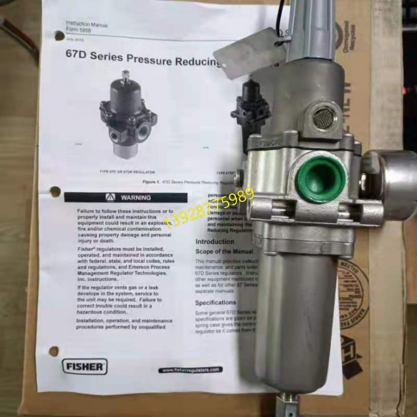 fisher费希尔FS-67CFR-362过滤减压阀 ,