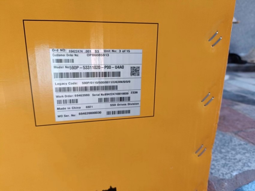 Parker/派克调速器591P/0110/500/0011/UK/AN/0/230/0&nbsp; 110A 500V不可逆