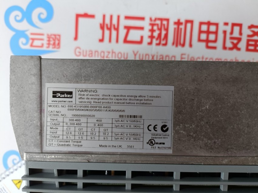 派克Parker690-432120B0-B00P00-A400