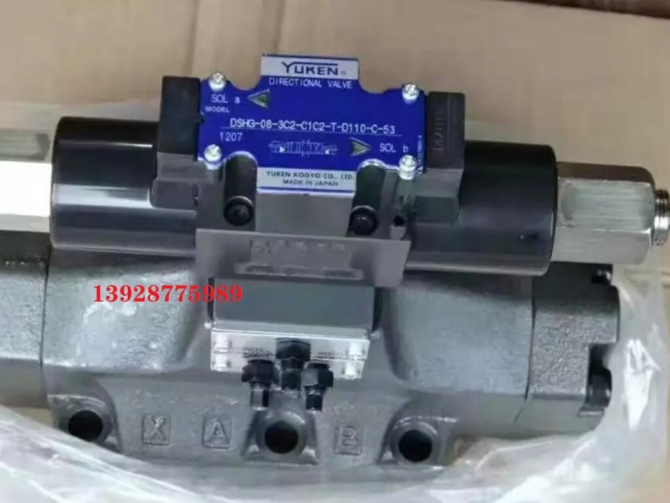 S-BSG-06-3C3-A110 YUKEN油研 先导式溢流阀